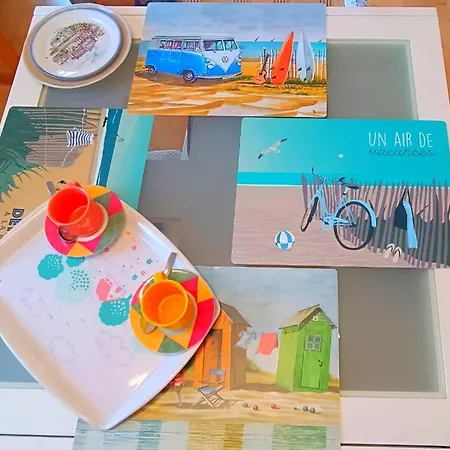 A 8 Min A Pieds De La Plage, Du Centre Et Du Brittany Ferries Appartement *